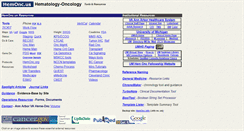 Desktop Screenshot of hemonc.us